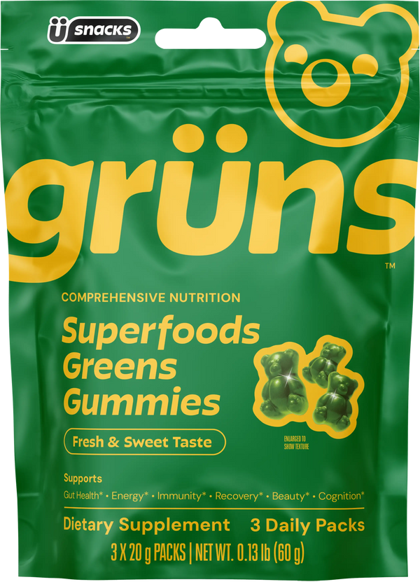 Free Gruns Superfoods Greens Gummies